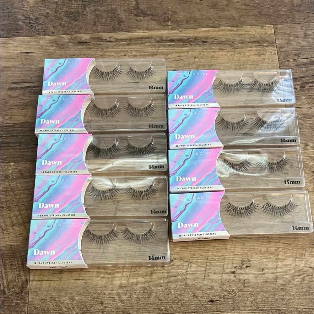 Lilac St. Dawn Eyelash Clusters (Black)